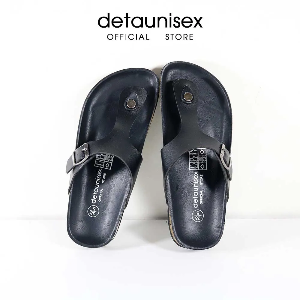 Ảnh Dép Birken đế trấu nam nữ kẹp ngón chữ T Detaunisex cực phong cách - DETA11 2