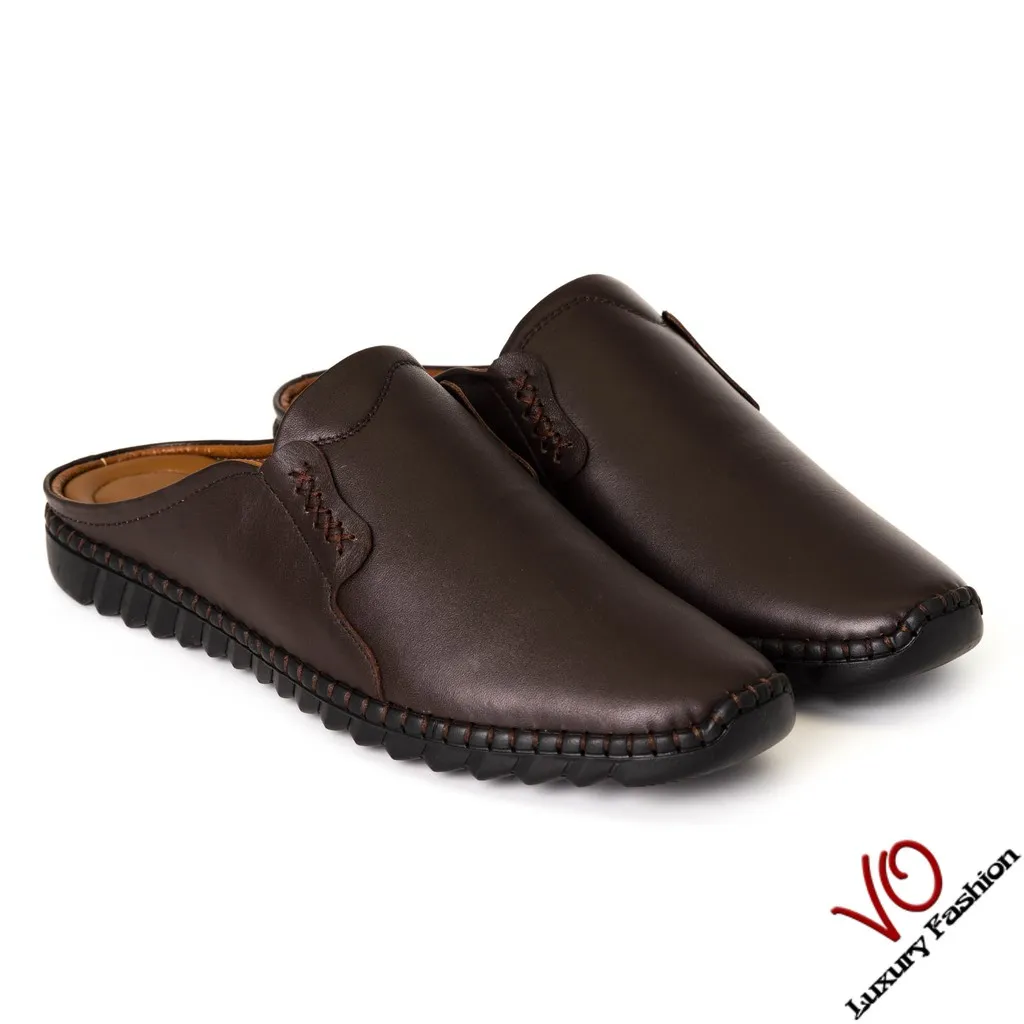 Ảnh Dép bít đầu- dép sục da bò thật VO Shoes_KK42 2