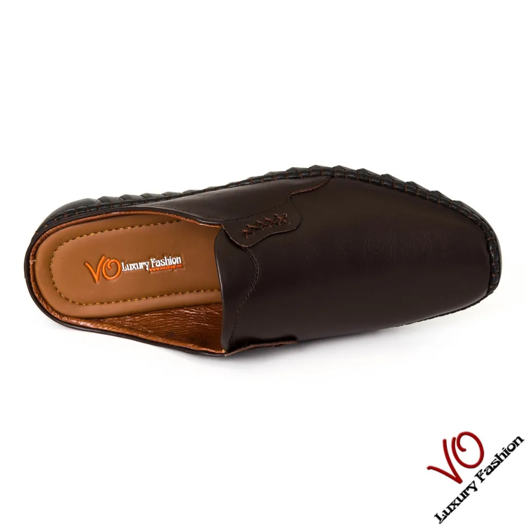 Ảnh Dép bít đầu- dép sục da bò thật VO Shoes_KK42 4