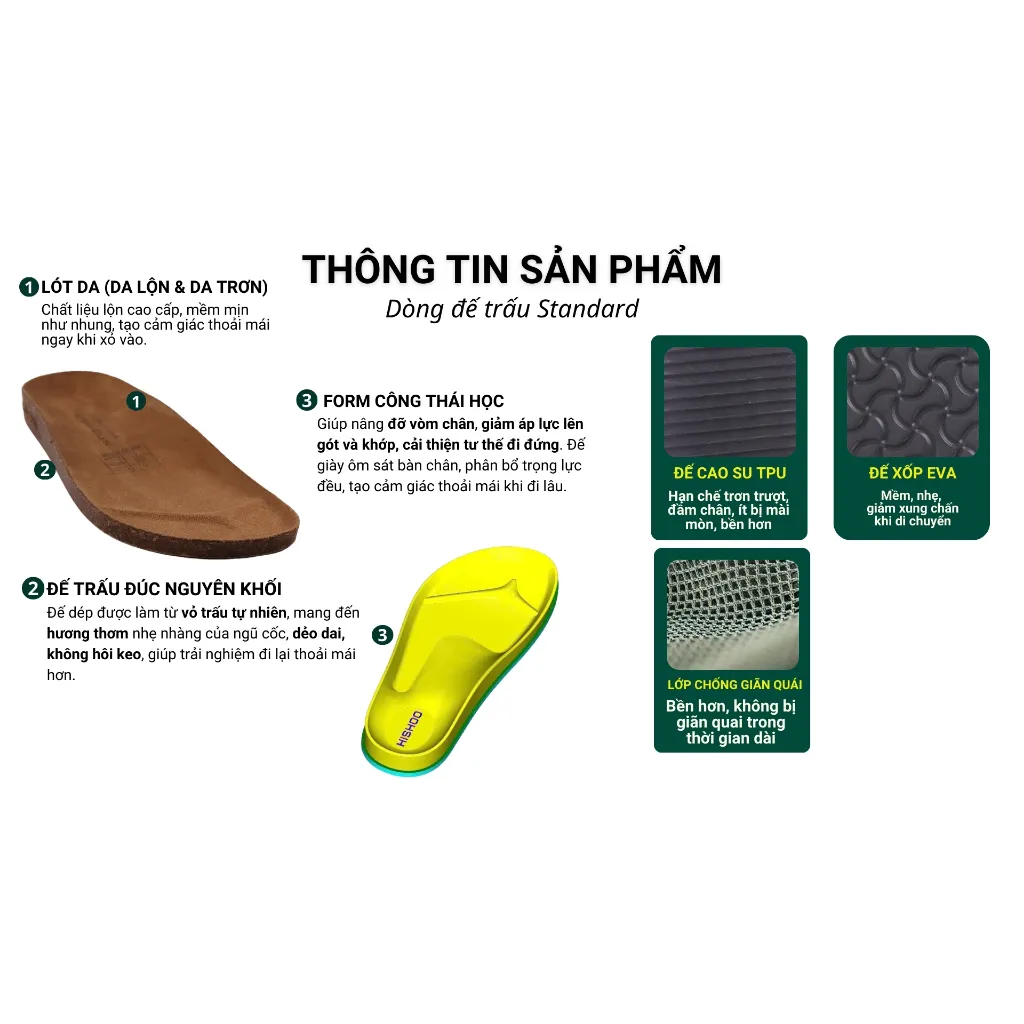 Ảnh Dép đế trấu 2 quai chéo Birken Da Tổng Hợp Nam Nữ Chính Hãng Công Sở Văn Phòng Đi Chơi Hishoo VNXK S096 1