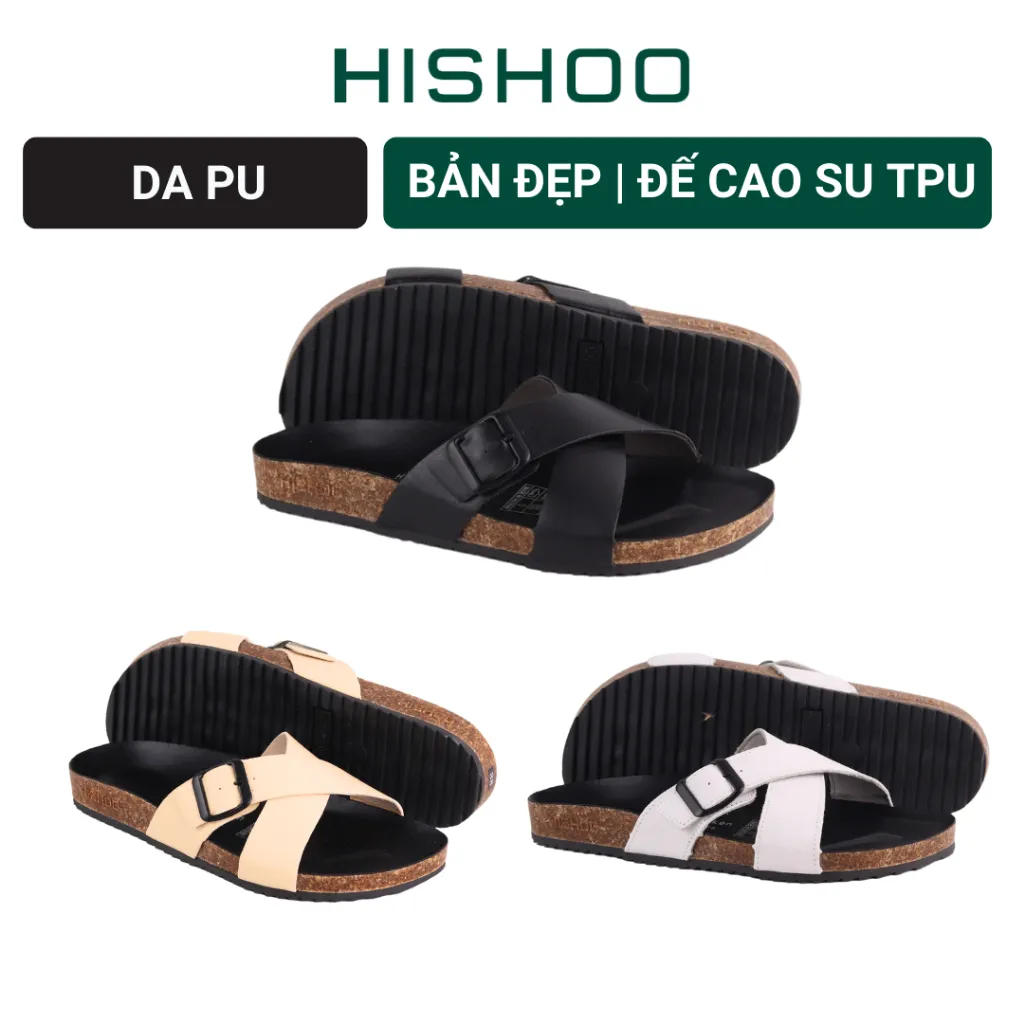 Đánh Giá Dép Đế Trấu Hishoo S096 VNXK: Thoải Mái Công Sở, Thời Trang Đi Chơi