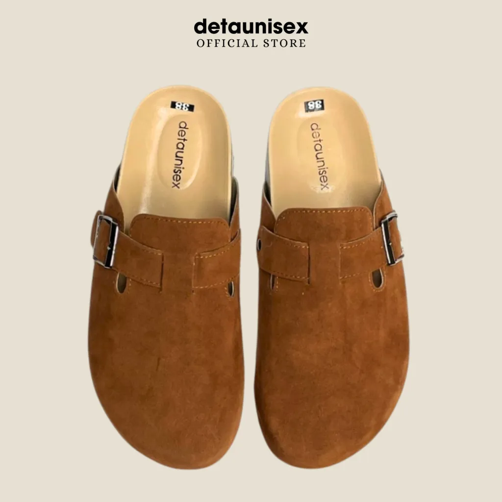 Ảnh Dép đế trấu sục Birken Boston mùa đông thời trang nam nữ 2024 - Detaunisex - DETA51 3