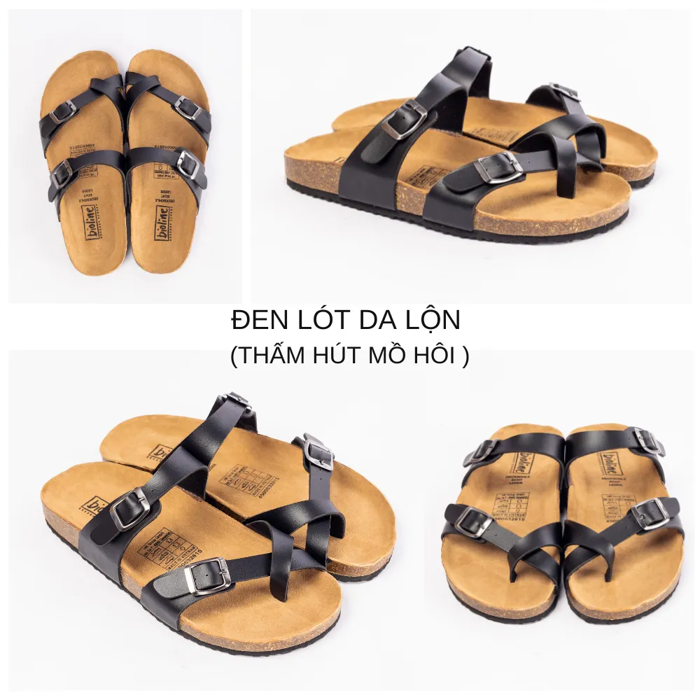 Ảnh Dép đế trấu xỏ ngón nam nữ Birken thời trang văn phòng BIOLINE - PU06 4