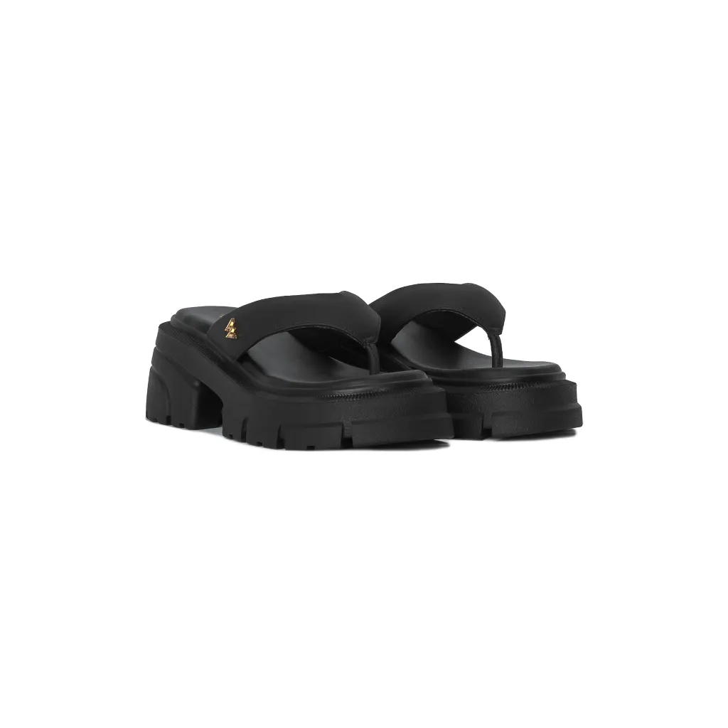 Ảnh Dép Kẹp Xỏ Ngón Nữ THEWOLF QUEEN FLIP FLOP - BLACK 2