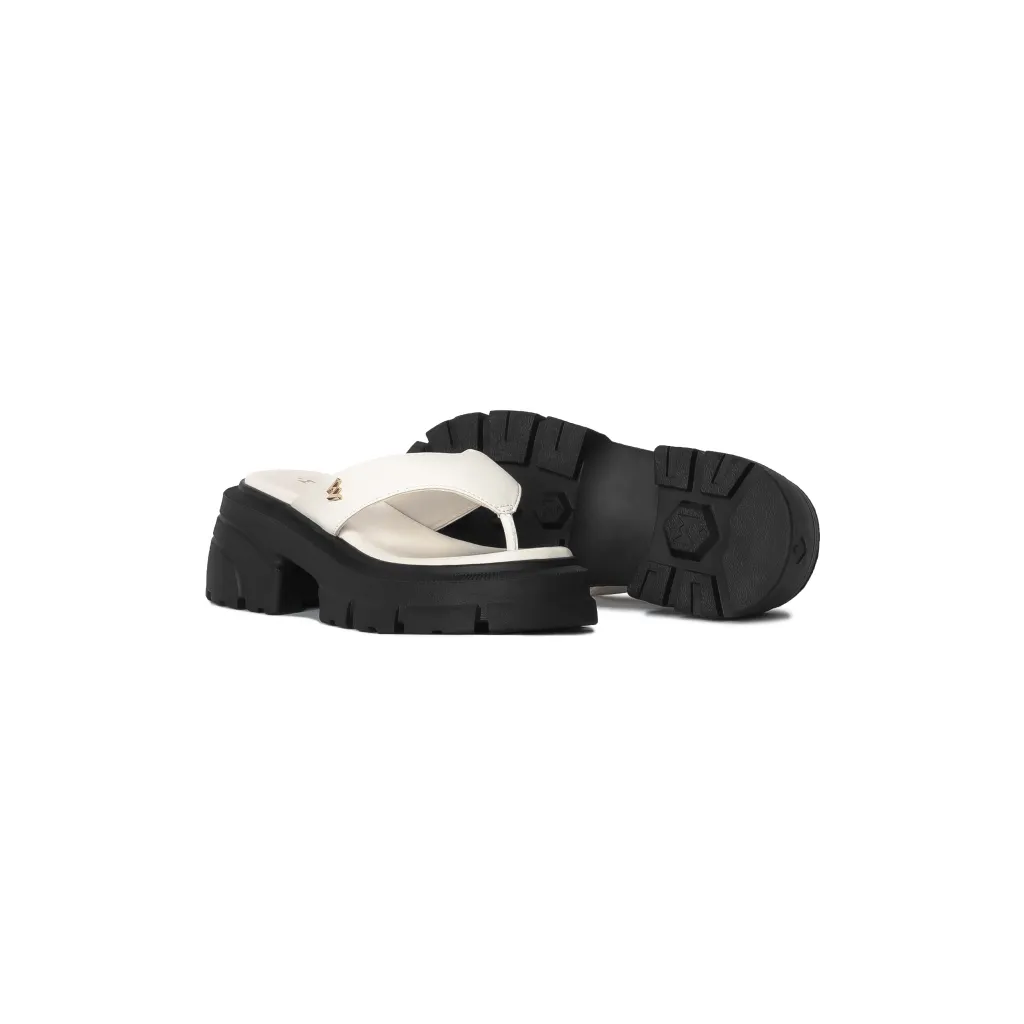 Ảnh Dép Kẹp Xỏ Ngón Nữ THEWOLF QUEEN FLIP FLOP - CREAM WHITE 3