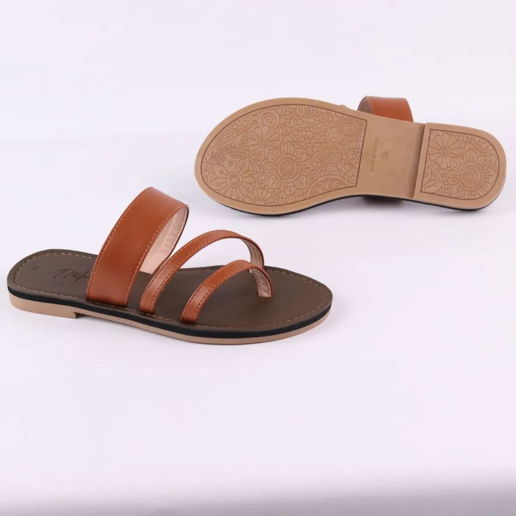 Ảnh Dép Lê Nữ Xỏ Ngón Thời Trang Hishoo Quai Ngang Cao Cấp Có Bigsize S035 3