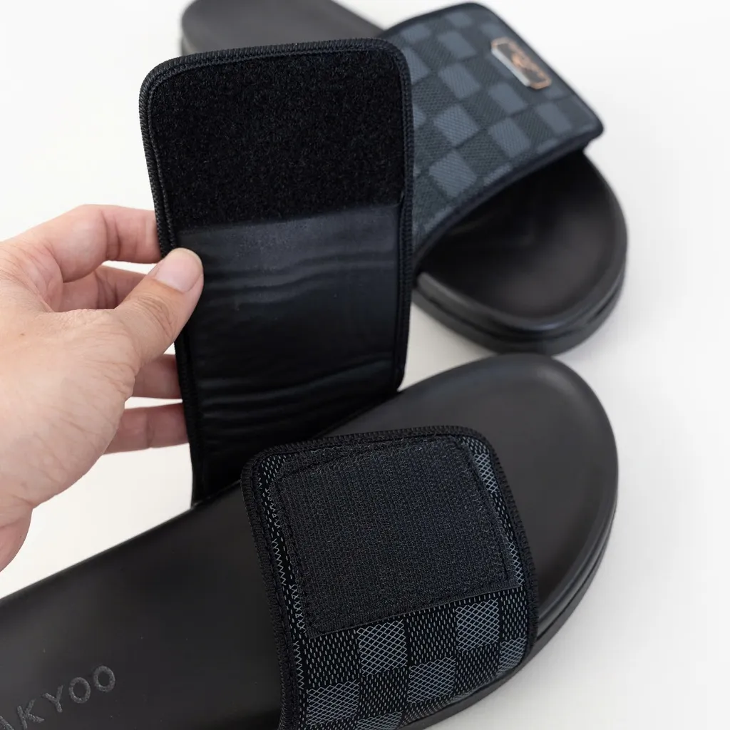 Ảnh Dép Nam Big Size 44-49 Ngoại Cỡ – Quai Da Êm Ái, Đế Cao Su Chống Trượt Cho Chân To - DL D26 2