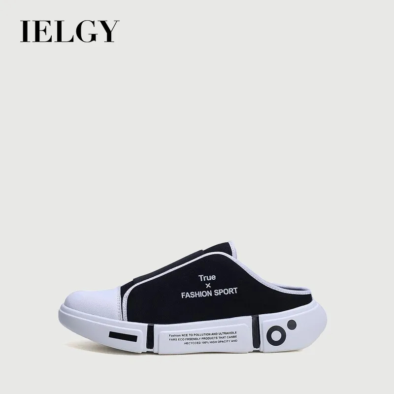 Ảnh Dép nửa vải Baotou thời trang nam IELGY 1