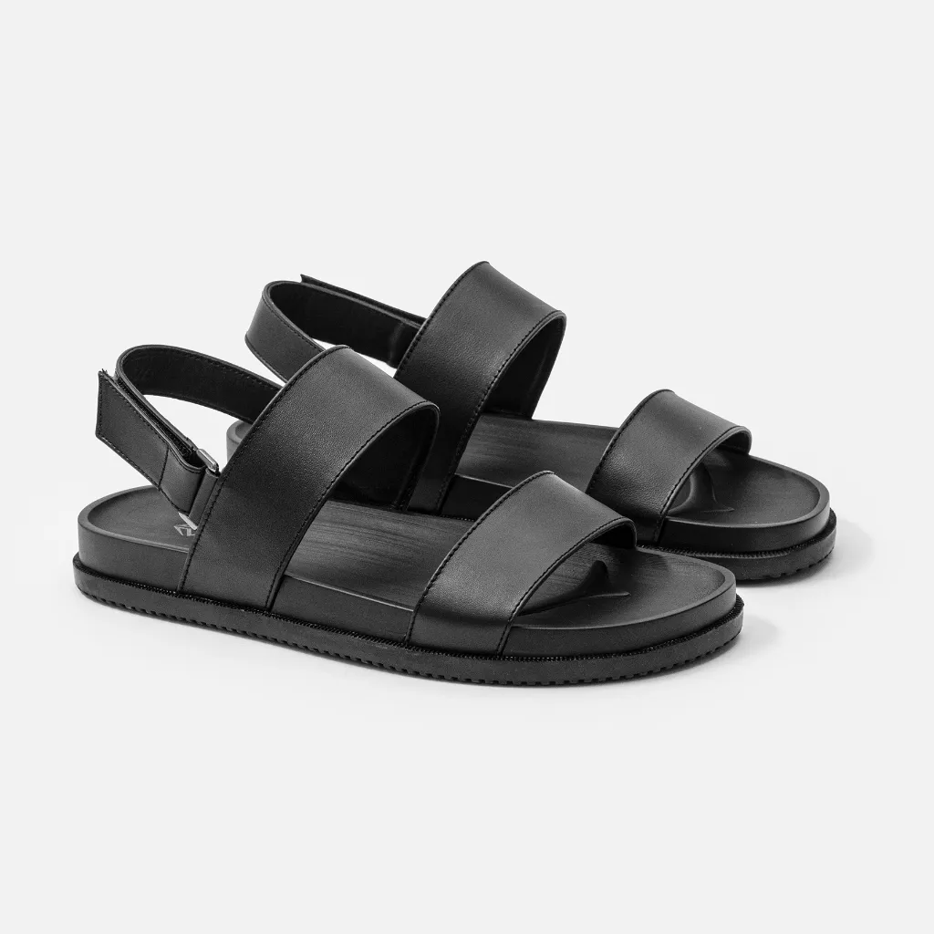 Ảnh Dép quai hậu nam G2 Juno kiểu Sandal nam, Giày xăng đan quai hậu đi học thời trang bằng da cao cấp 2