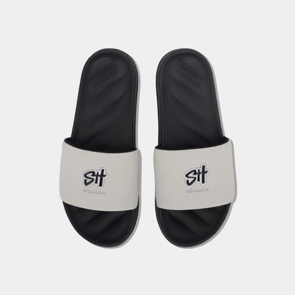 Ảnh Dép Quai Ngang Nam Nữ Trendy 2 Logo SH TPU, Thoải Mái, Siêu Nhẹ Shondo Nhiều Màu 2