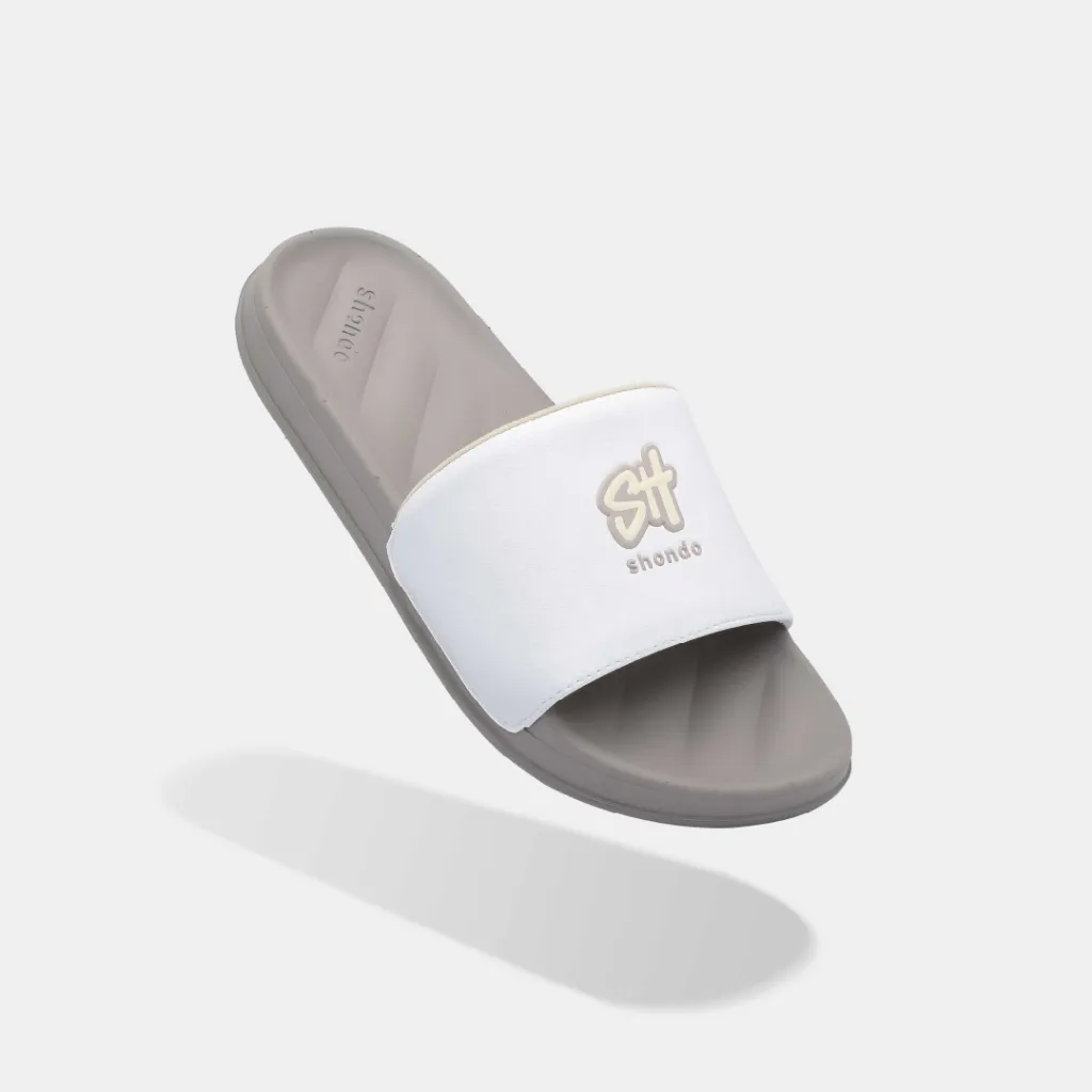 Ảnh Dép Quai Ngang Nam Nữ Trendy 2 Logo SH TPU, Thoải Mái, Siêu Nhẹ Shondo Nhiều Màu 4