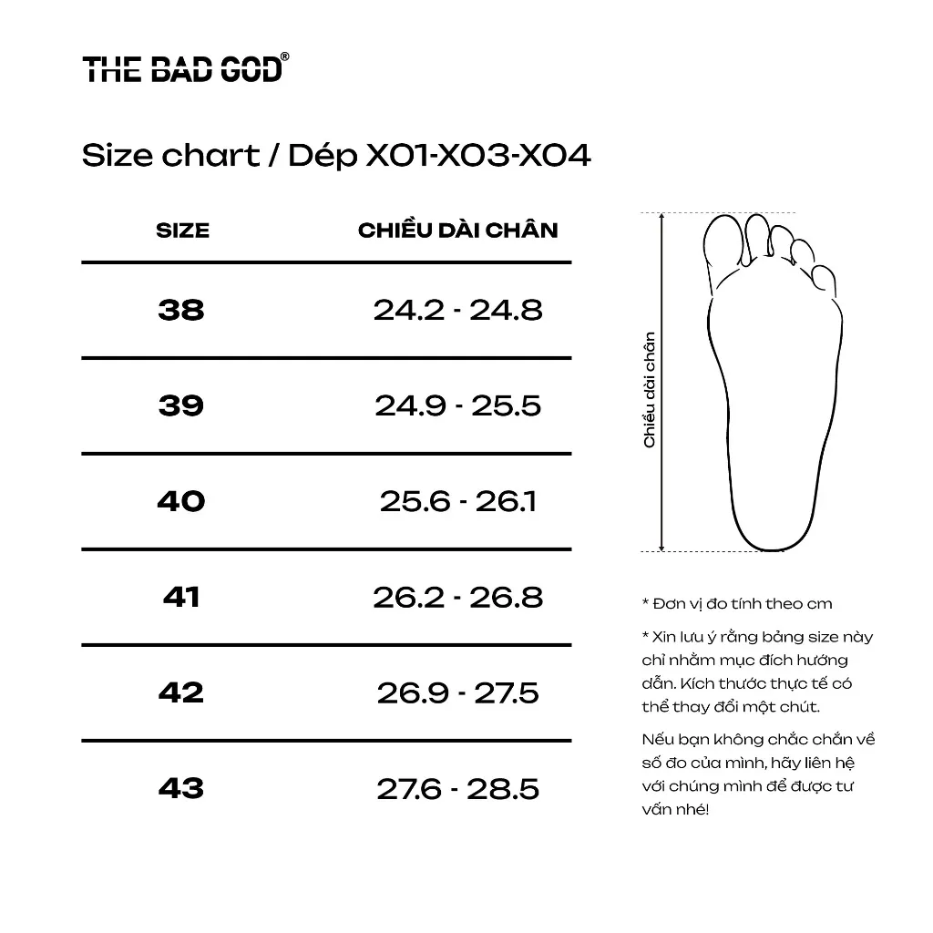 Ảnh Dép quai ngang slipper basic nam nữ The Bad God Basic X01 Chữ Đen Fullblack (KHÔNG HỘP) 4