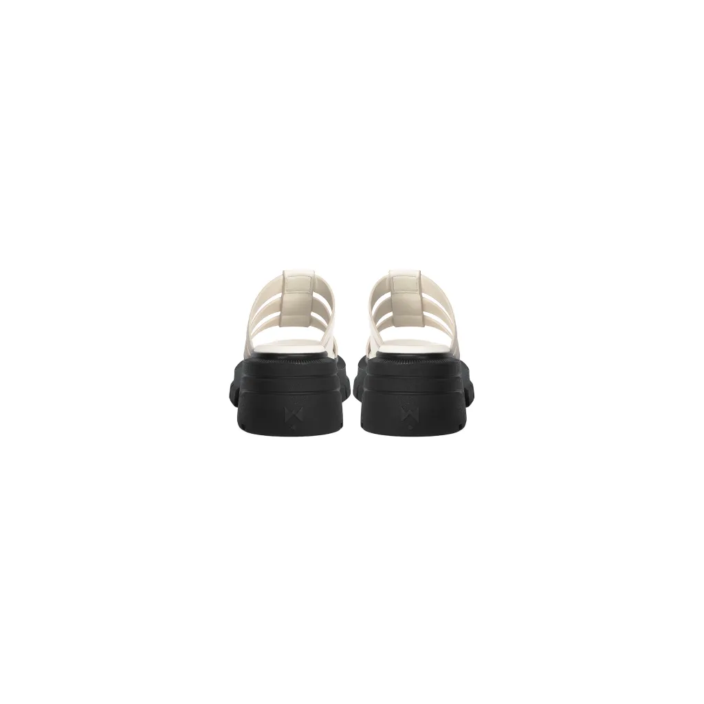 Ảnh Dép Sandal Nữ THEWOLF QUEEN CAGE SANDAL - CREAM WHITE 4