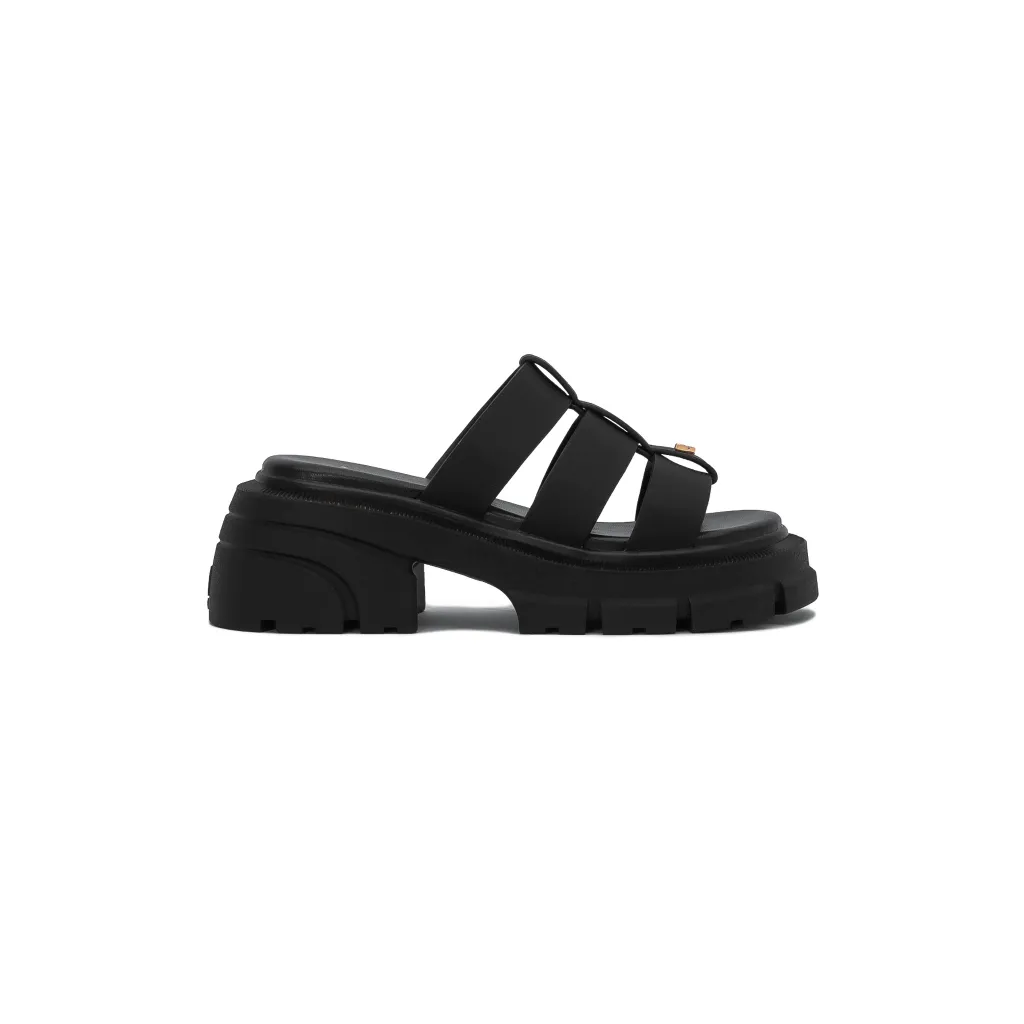 Ảnh Dép Sandal Nữ THEWOLF QUEEN CAGE SANDAL - BLACK 1