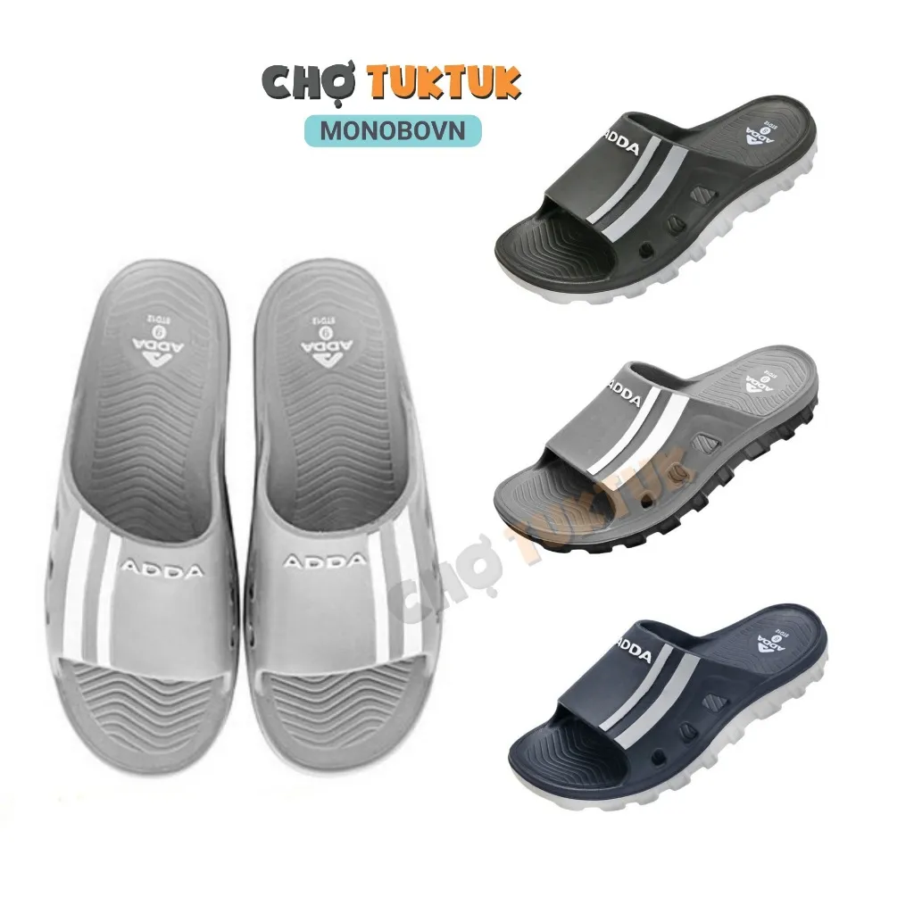 Ảnh Dép Thái Lan Nam quai đúc siêu nhẹ ADDA 5TD12 1