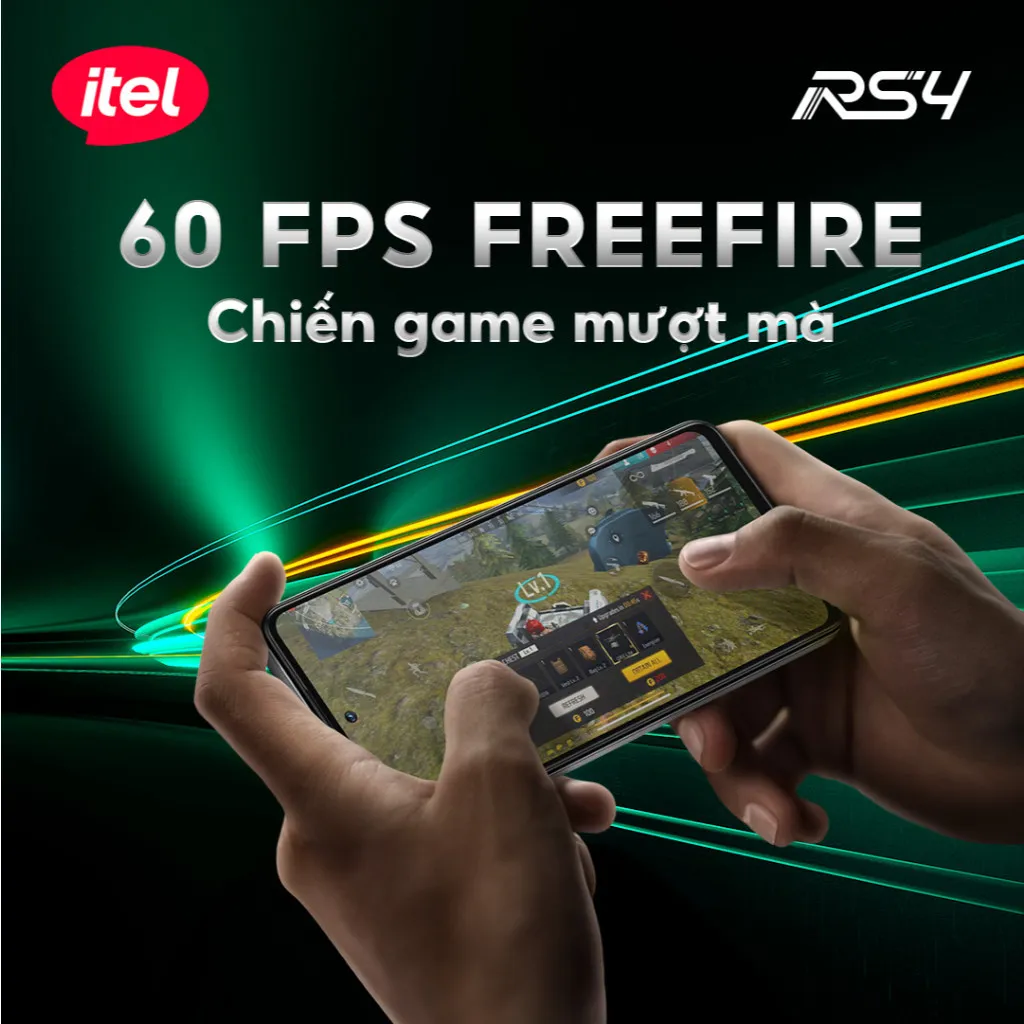 Ảnh Điện Thoại Itel RS4 16GB(8+8)/128GB | NFC | 5KmAH | 120Hz | Sạc Nhánh & Nhanh 45W | BH 12Tháng 2