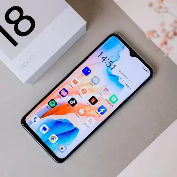 Ảnh Điện thoại OPPO A18 (4GB/128GB) - Hàng mới 100%, Nguyên seal, Bảo hành 12 tháng 4