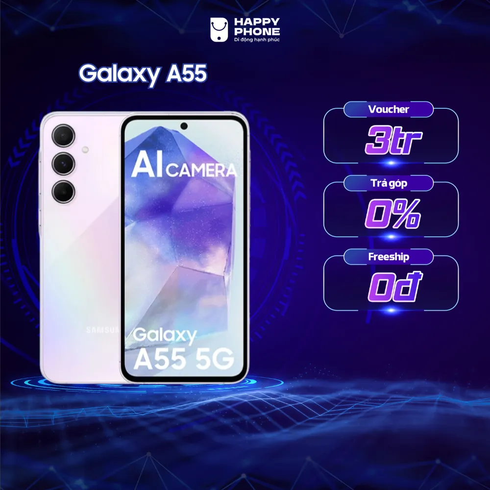 Ảnh Điện thoại Samsung Galaxy A55 5G - Hàng Chính Hãng, Nguyên seal, Bảo Hành 12 Tháng 1