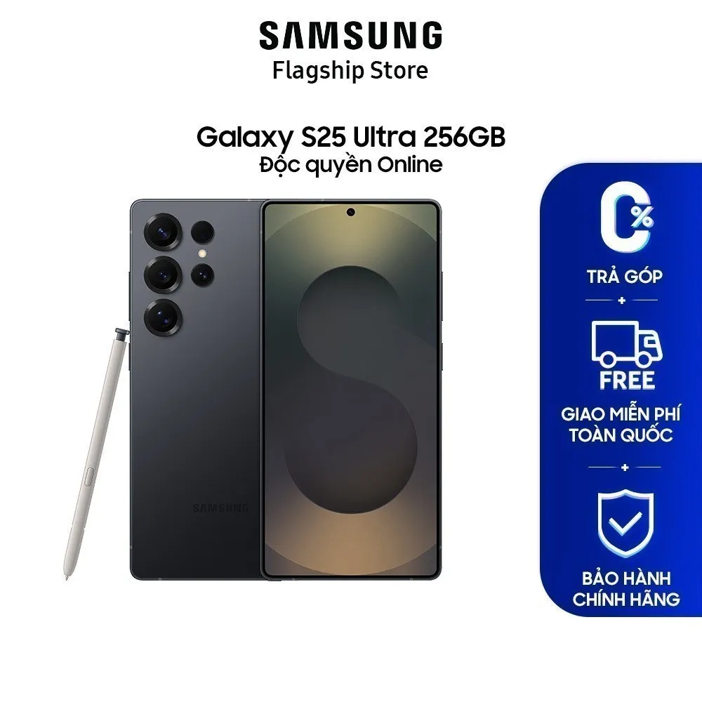 Ảnh Điện thoại SAMSUNG Galaxy S25 Ultra 256GB - Độc quyền Online 1