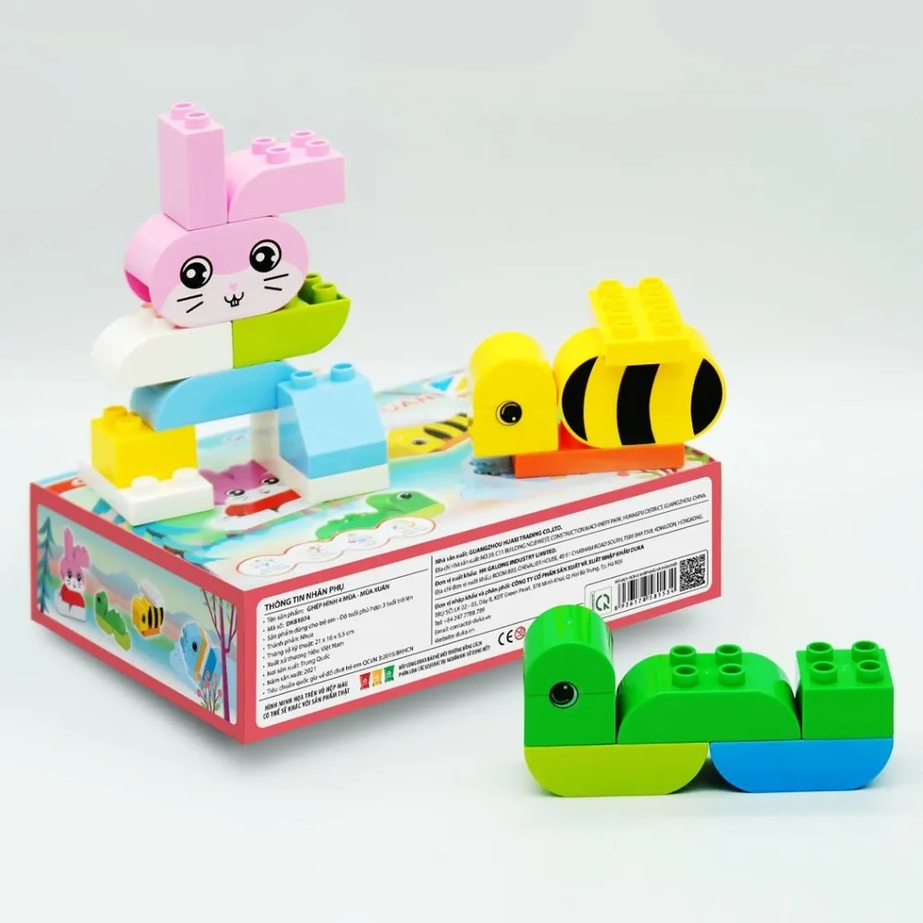 Ảnh Đồ Chơi Duka: Ghép Hình 4 Mùa: Xuân - Hè - Thu - Đông 1