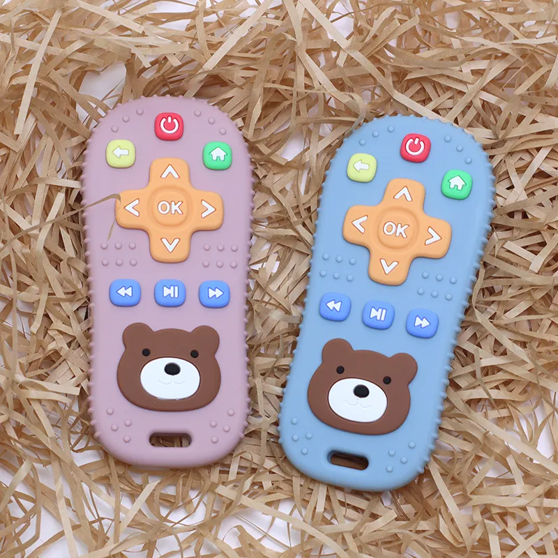 Ảnh Đồ Chơi Gặm Nướu Bằng Silicone 100% Cấp Thực Phẩm Không BPA An Toàn Cho Bé 4