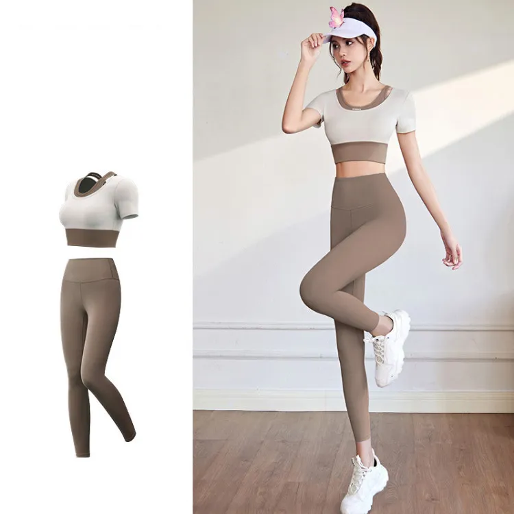 Ảnh Đồ tập gym nữ cao cấp set quần áo tập thể dục yoga thể thao bra có mút ngực big size pickleball MD045 t1t2 2