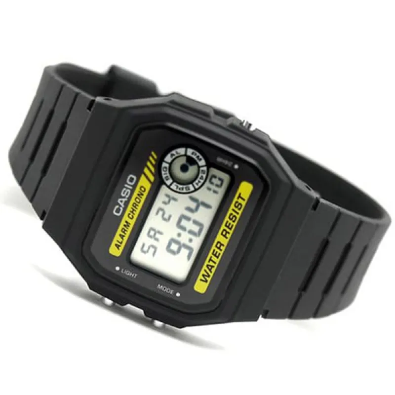 Ảnh Đồng Hồ Casio Nam Dây Cao Su STANDARD F-94WA-9DG Chính Hãng 3