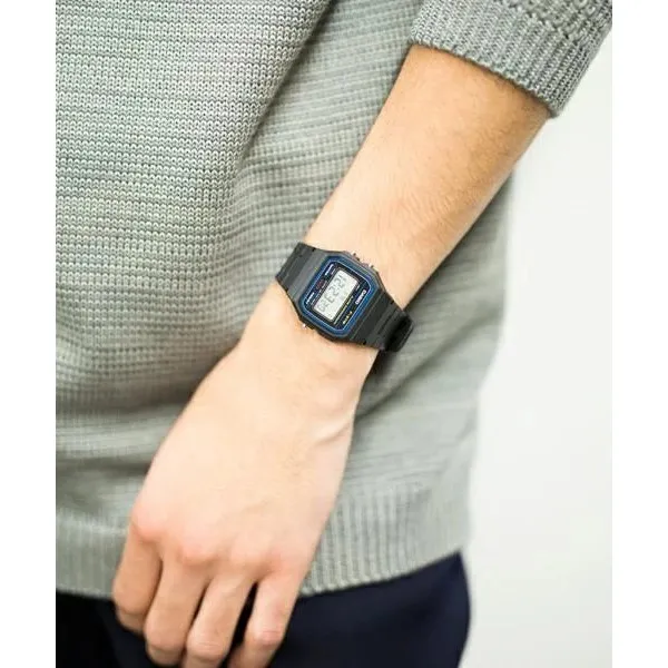 Ảnh Đồng Hồ Casio Nam Dây Nhựa STANDARD F-91W-1 Chính Hãng 2