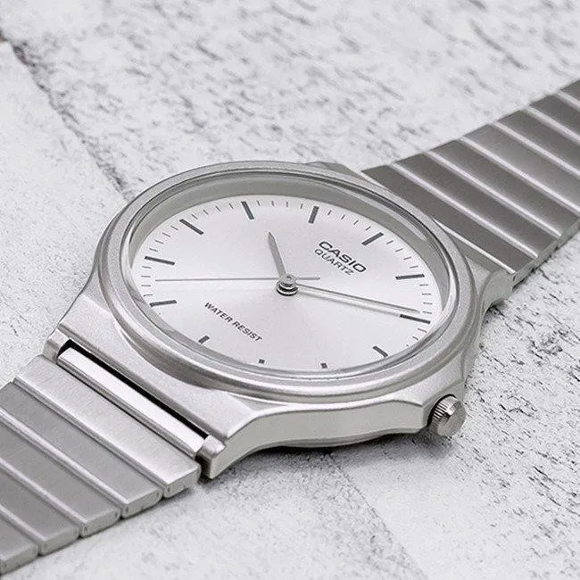 Ảnh Đồng Hồ Casio Nữ Dây Kim Loại STANDARD MQ-24D-7EDF Chính Hãng 1
