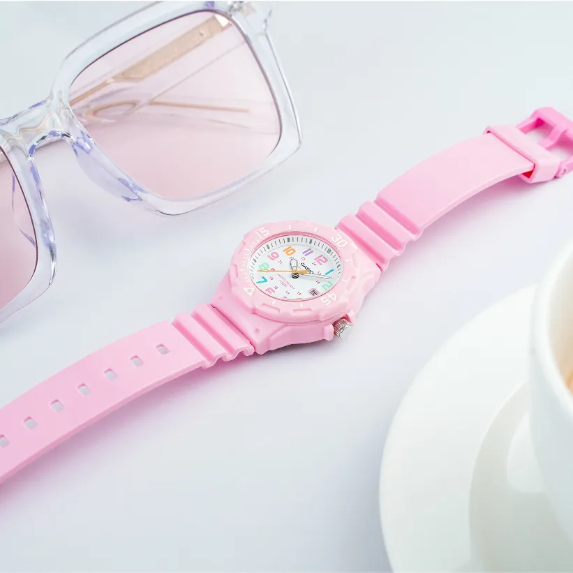 Ảnh Đồng Hồ Casio Nữ LRW-200H-4B2VDF Mặt Tròn Dây Cao Su Chính Hãng 4