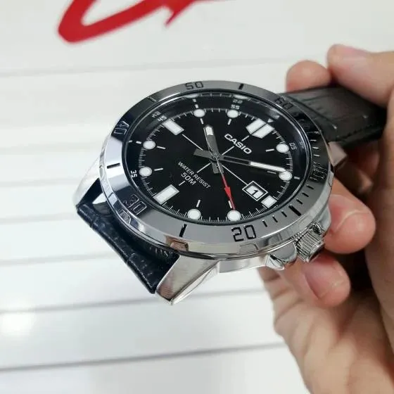 Ảnh Đồng hồ nam dây da Casio MTP-VD01L-1EV chính hãng 1