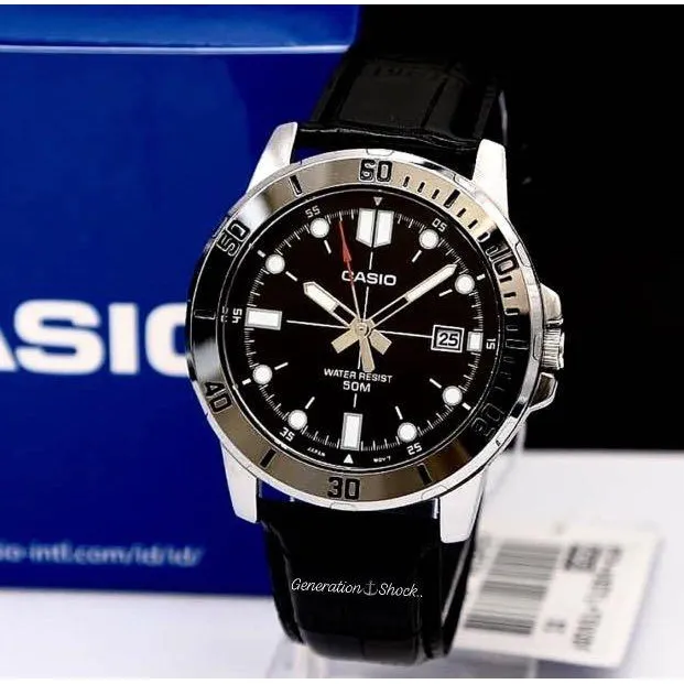 Ảnh Đồng hồ nam dây da Casio MTP-VD01L-1EV chính hãng 2