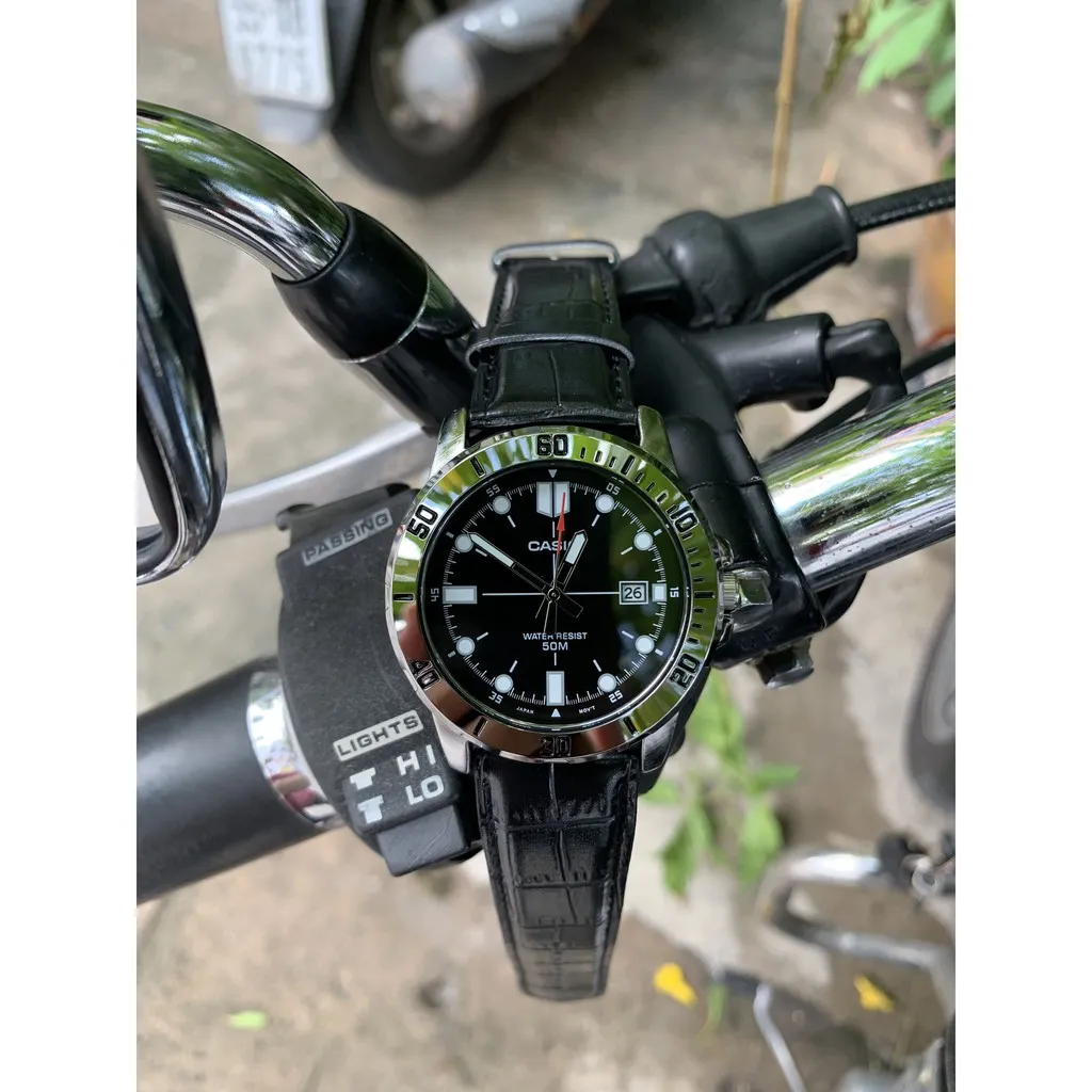 Ảnh Đồng hồ nam dây da Casio MTP-VD01L-1EV chính hãng 4