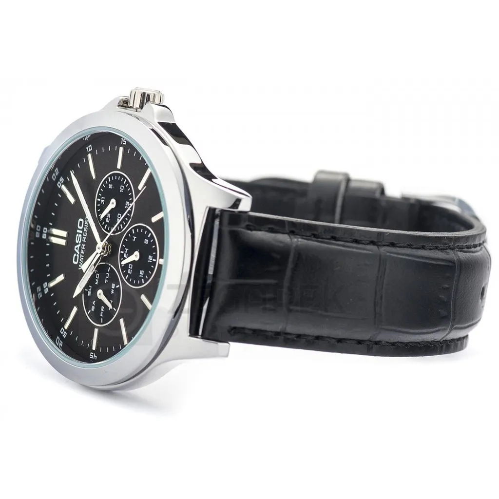 Ảnh Đồng hồ nam dây da chính hãng Casio MTP-V300L-1AUDF 3