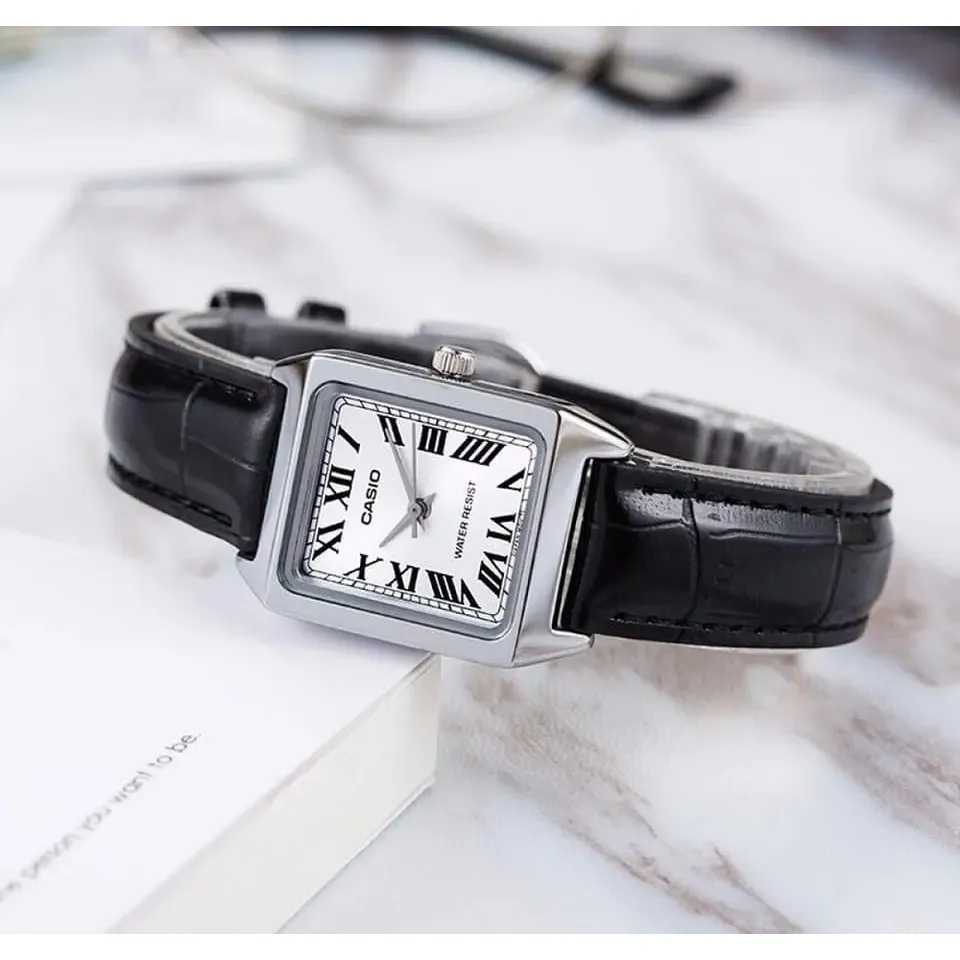 Ảnh Đồng Hồ Nữ Dây Da CASIO LTP-V007L-7B1 Chính Hãng 1