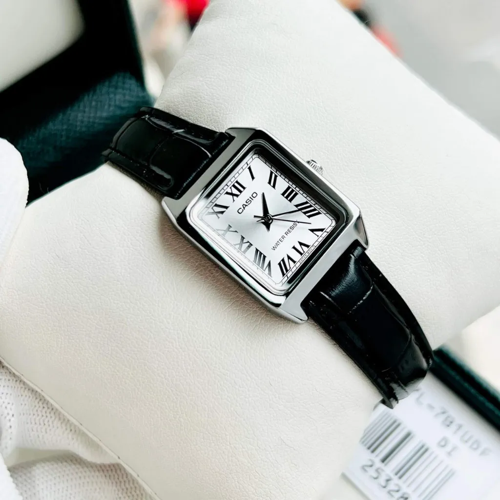 Ảnh Đồng Hồ Nữ Dây Da CASIO LTP-V007L-7B1 Chính Hãng 3