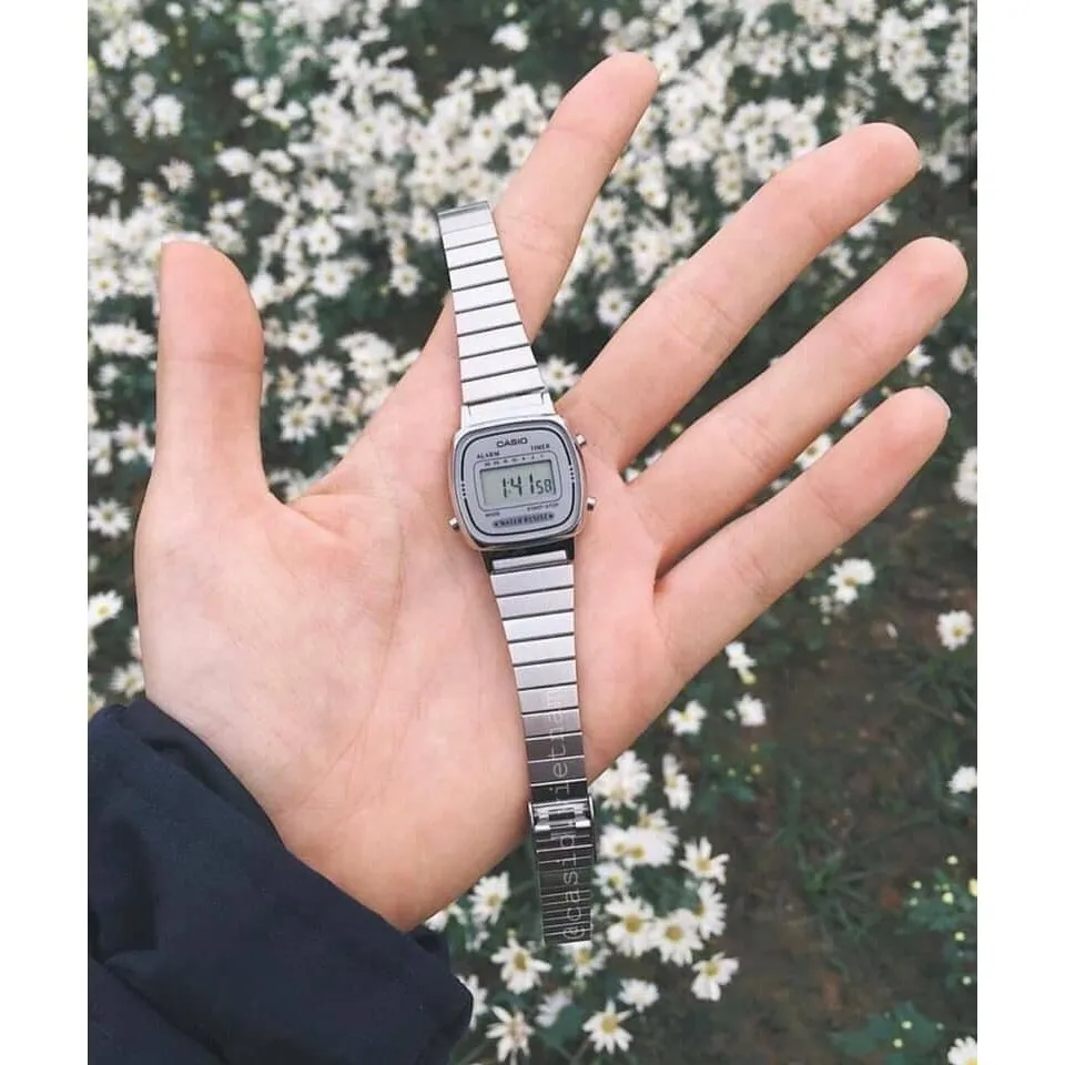 Ảnh Đồng hồ nữ dây kim loại chính hãng Casio LA670WA-7DF 1