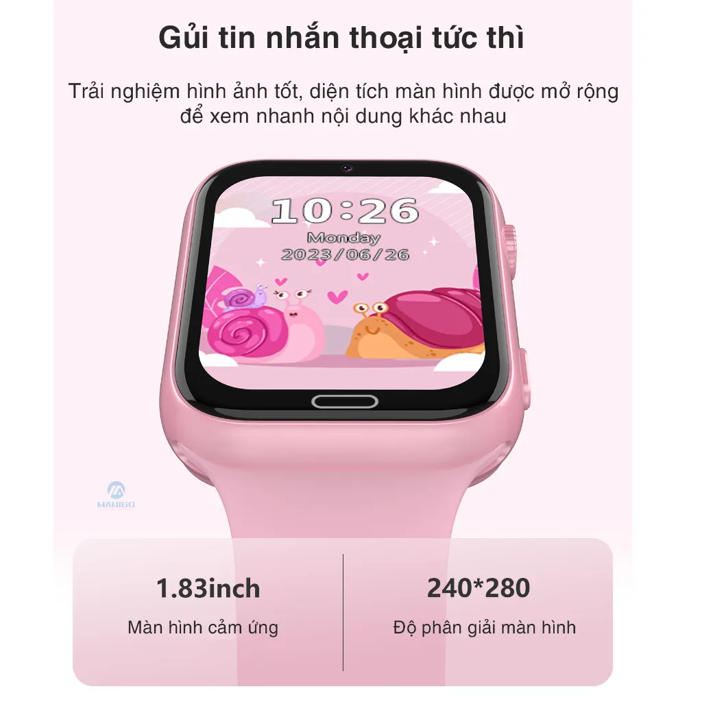 Ảnh Đồng hồ thông minh trẻ em valdus VT36 Lắp sim nghe gọi Call video Định vị Cảnh báo nguy hiểm BH 1năm 2