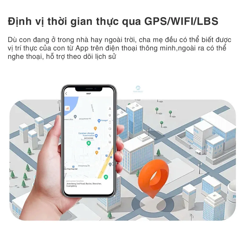 Ảnh Đồng hồ thông minh trẻ em Manigo MT56 lắp sim nghe goi định vị video call bảo hành 12 tháng 3