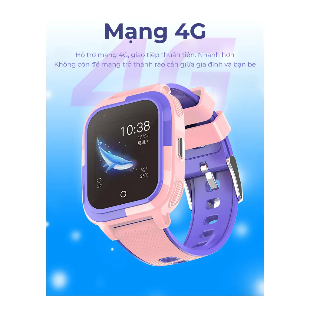 Ảnh Đồng hồ thông minh trẻ em Manigo MF56 định vị lắp sim nghe gọi call video bảo hành đổi mới 12 tháng 2