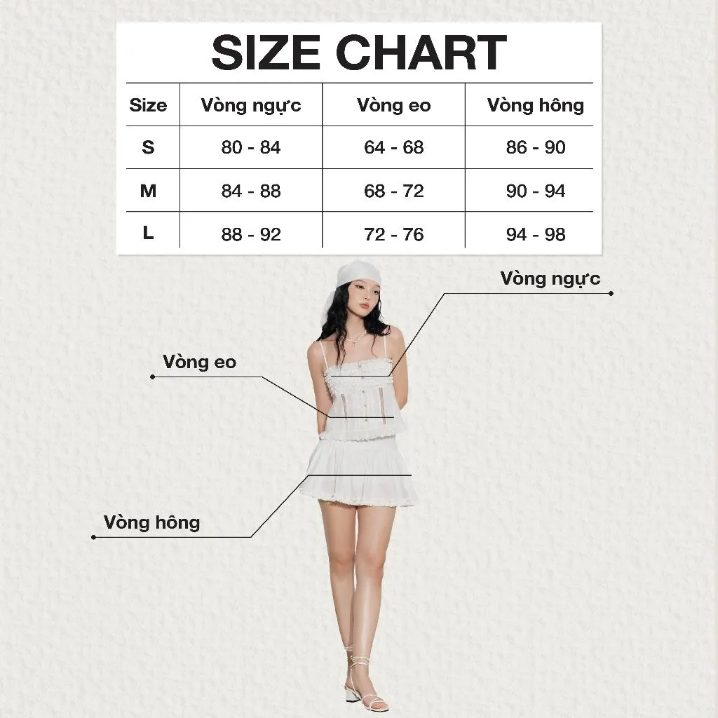 Ảnh DOTTIE - Áo bèo rút bản ngực - Trắng - T1078 2