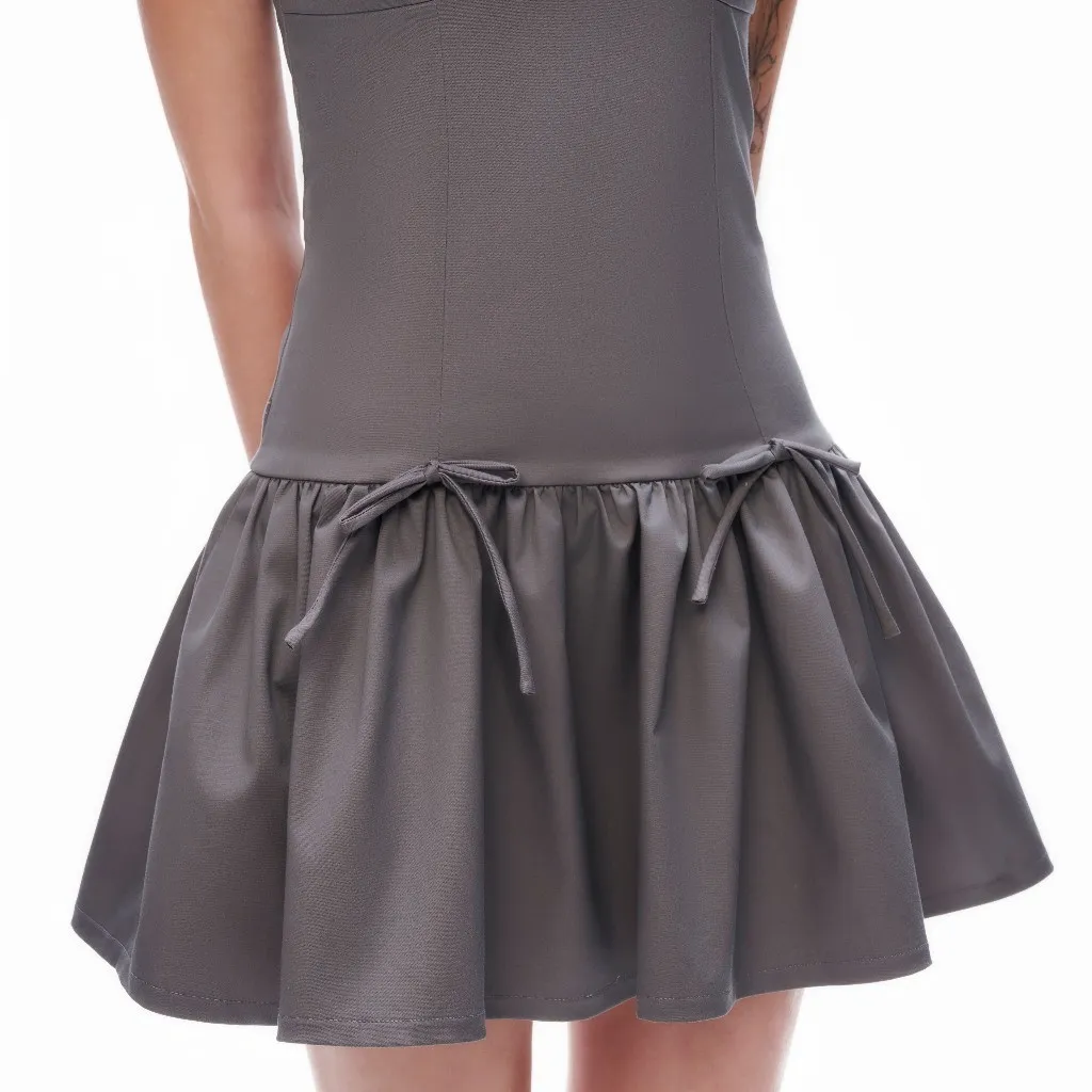 Ảnh DOTTIE - Đầm sát nách nhún tùng - D0655 3