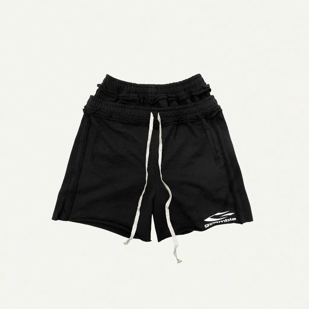 Ảnh DOUBLE-WAISTES SHORTS / Quần thun hai lưng / GAMBLE WORLDWIDE 1