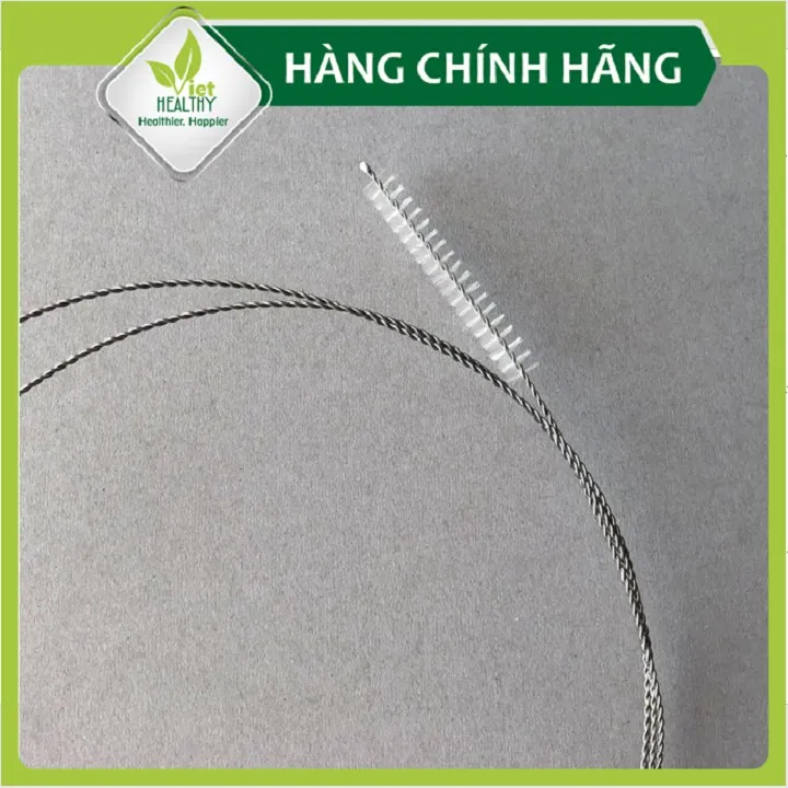 Ảnh Dụng cụ cọ rửa dây truyền cafe enema Viet Healthy dài 1,5m, dùng cọ rửa dây truyền, đầu truyền 2