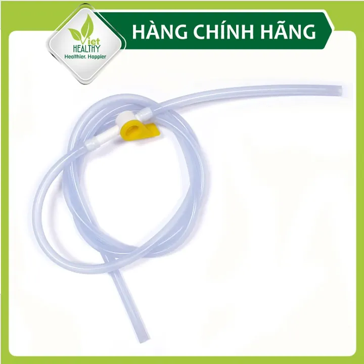Ảnh Dụng cụ cọ rửa dây truyền cafe enema Viet Healthy dài 1,5m, dùng cọ rửa dây truyền, đầu truyền 4