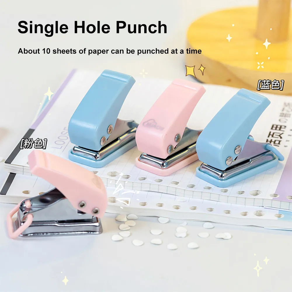 Ảnh Dụng Cụ Đục Lỗ Mini 6mm Kèm Vòng Treo Thẻ Ảnh Tiện Dụng 1