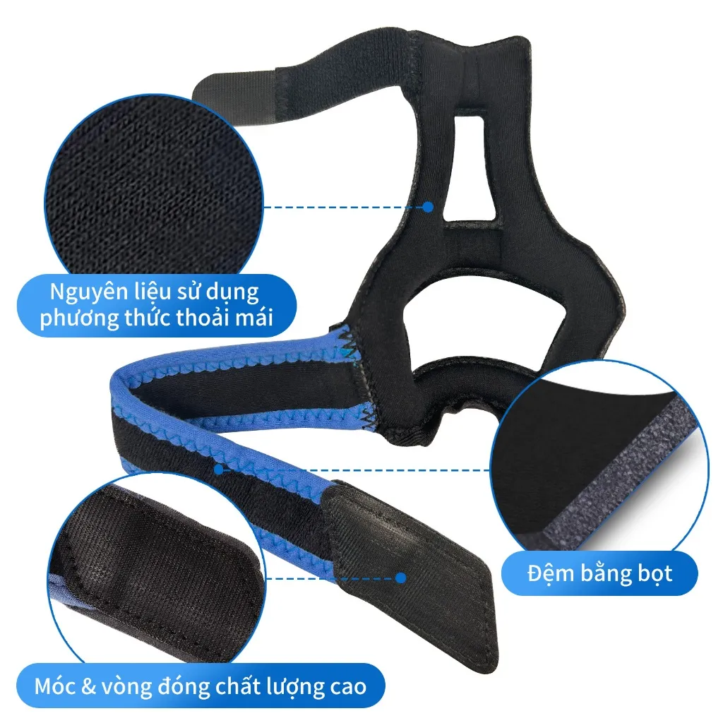 Ảnh Dụng cụ đeo ngón tay cái VELPEAU - thanh nẹp Spica có thể đảo chiều cổ tay và ngón tay, đai đeo hỗ trợ CMC, dụng cụ giữ ổn định cho ngón tay, De Quervain's, viêm khớp, viêm gân, giảm đau ống cổ tay 4