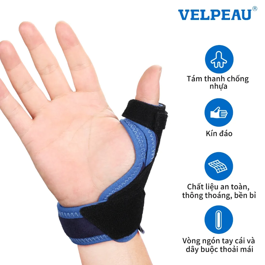 Đánh Giá Dụng Cụ Hỗ Trợ Ngón Cái VELPEAU-CMC Spica: Giảm Đau Viêm Khớp, Bong Gân Hiệu Quả