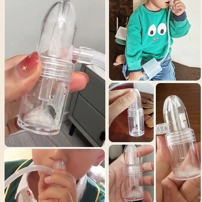 Ảnh Dụng cụ hút mũi kéo tay thế hệ mới | Nhựa nguyên sinh | Lực hút mạnh | An toàn cho bé | Dr.Green | 4