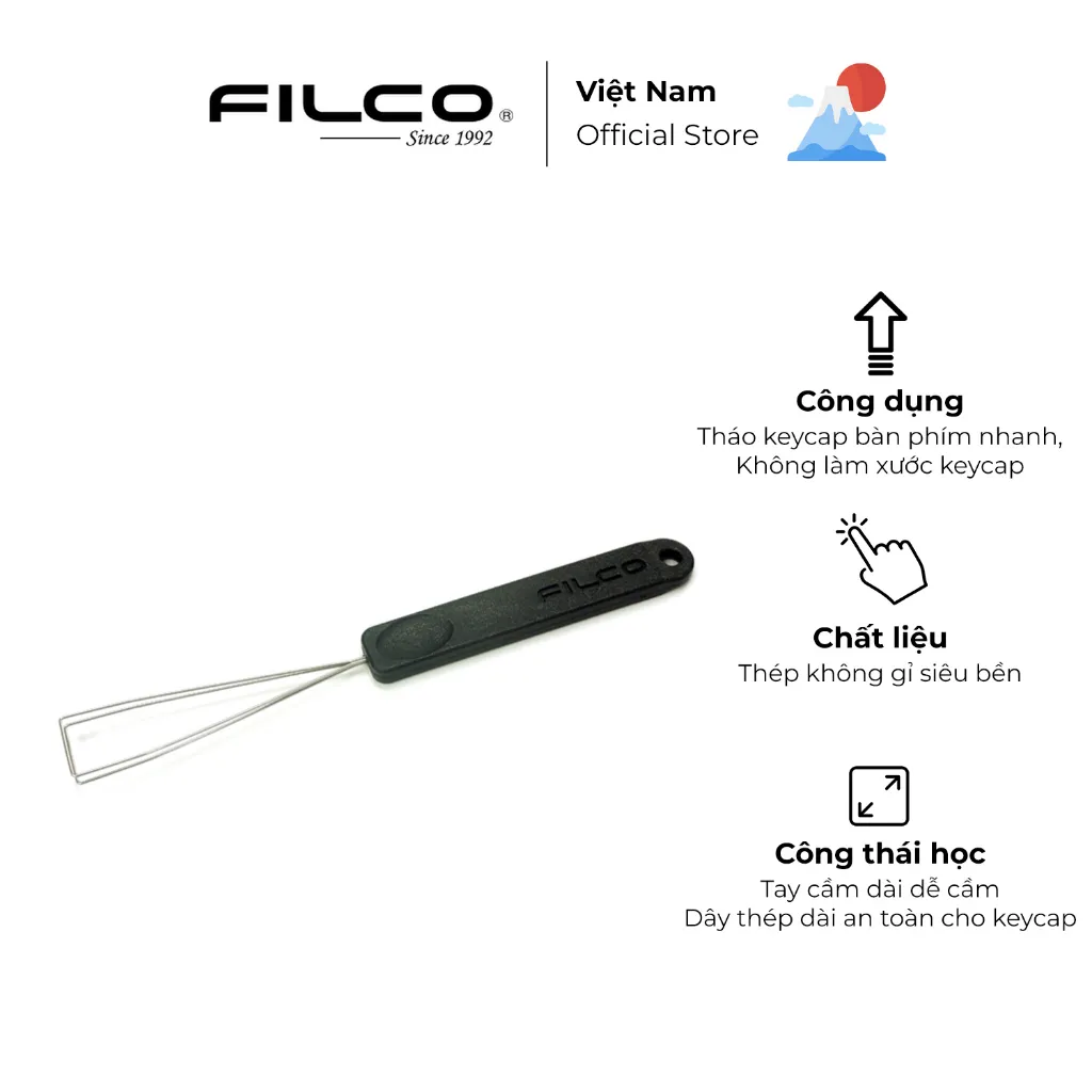Ảnh Dụng cụ tháo phím keycap Filco - Keypuller Filco - Hàng Chính Hãng 1